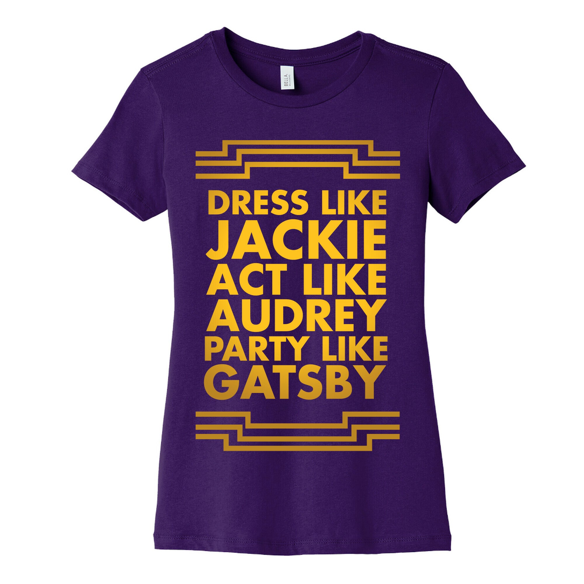Party Like Gatsby Women's Cotton Tee